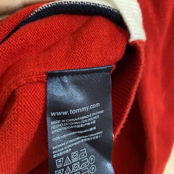 Tommy Hilfiger Letterman Sweater size Small - Picture 4 of 4